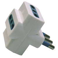 Prodotto Adattatore 3 prese bipasso