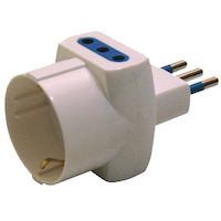 Prodotto Adattatore 2 prese e 1 schuko