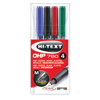Prodotto Set 4 Pennarelli OHP Hi-Text 780