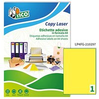 Prodotto Etichette laser premium - Giallo fluo