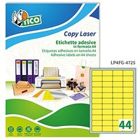 Prodotto Etichette laser premium - Giallo fluo