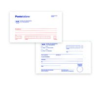 Prodotto Cartoline di ritorno raccomandate