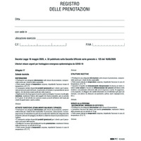 Prodotto Registro delle prenotazioni