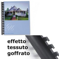 Prodotto Dorso Plastici Effetto Tessuto