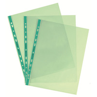 Prodotto Buste con fori colorate - Verde