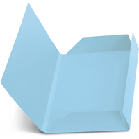 Prodotto Cartellina con lembi - Celeste