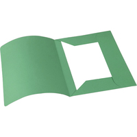 Prodotto Cartellina con lembi senza stampa - Verde