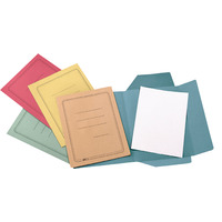 Prodotto Cartellina con lembi con stampa - Azzurro