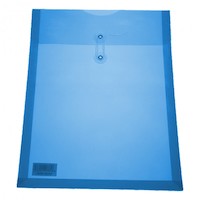 Prodotto Busta con cordoncino - azzurro