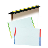 Prodotto Etichette per cartelle sospese da cassetto