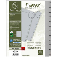 Prodotto Divisori polipropilene riciclato - mensile GEN/DIC