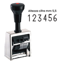 Prodotto Numeratori autoinchiostranti - 5,5 mm