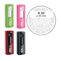 Prodotto Autoinchiostrante tascabile Pocket - rotondo