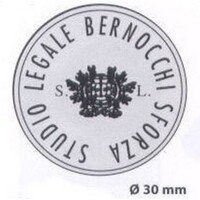 Prodotto Gomma per Timbro personalizzato - Ø 30 mm