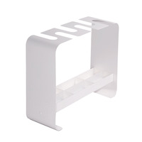 Prodotto Portaombrelli 6 posti design zig-zag in metallo verniciato