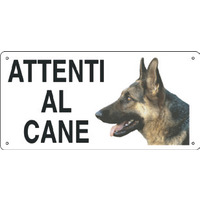 Prodotto Cartelli "Attenti al cane"