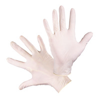 Prodotto Guanti lattice monouso, ambidestri, pre-polverizzati