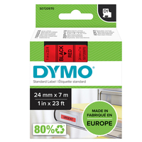 Prodotto Nastri DYMO® D1 - nero/rosso