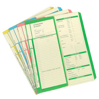 Prodotto Cartella conservazione dichiarazioni - blu