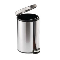 Prodotto Pattumiera con pedale in acciaio - 5 lt