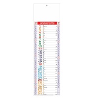 Prodotto Calendario Silhouette multicolor - 100 pz