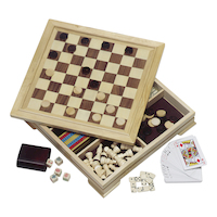 Prodotto Scatola in legno 8 Giochi