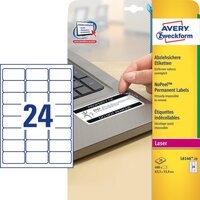 Prodotto Etichette non rimovibili antimanomissione - 63,5x33,9