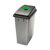 Prodotto Pattumiera coperchio verde - 60 lt