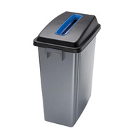 Prodotto Pattumiera coperchio blu - 60 lt