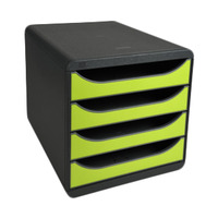 Prodotto Cassettiere 4 cassetti - verde