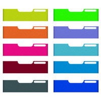 Prodotto Set 10 frontalini per cassetti H 5,4 cm