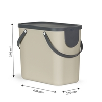 Prodotto Cestone Raccolta Differenziata - cappuccino