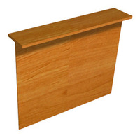 Prodotto Sopralzo reception - noce chiaro