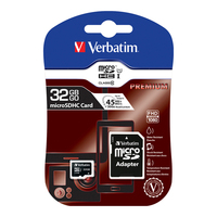 Prodotto Memory card Micro SD con adattatore - 32 GB
