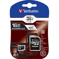 Prodotto Memory card Micro SD con adattatore - 16 GB
