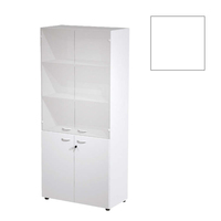 Prodotto Armadio ante basse e vetro - bianco