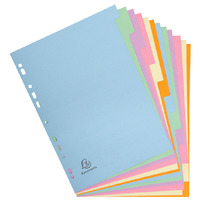 Prodotto Divisori in cartoncino riciclato - 12 posizioni neutro