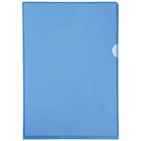 Prodotto Buste a “L” pvc liscio 130 micron - blu