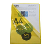 Prodotto Buste a “L” pvc liscio 130 micron - giallo