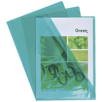 Prodotto Buste a “L” pvc liscio 130 micron - verde