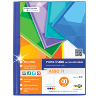 Prodotto Portalistini personalizzabile ASSO TI - 40 buste