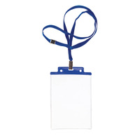 Prodotto Portanomi con cordoncino - Blu